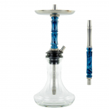 MOZE BREEZE TWO shisha pipe : Size:T.U, Color:WAVY BLUE