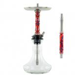 MOZE BREEZE TWO shisha pipe : Size:T.U, Color:ORIGINAL RED