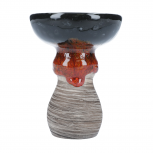KOLOS HARUNTA Bowl : Size:T.U, Color:BLACK RED