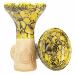Foyer EL-BADIA X MOON Phunnel : Taille:T.U, Couleur:MARBLE YELLOW BLACK