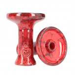 EL-BADIA ZENITH bowl : Size:T.U, Color:RED MARBLE