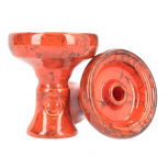 EL-BADIA KALYS bowl : Size:T.U, Color:ORANGE MARBLE