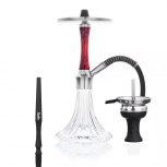 Shisha ALADIN EPOX 360 PRO : Taille:T.U, Couleur:RUBY RED