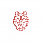 Plateau Cartel Wolf Mini : Taille:T.U, Colori:RED