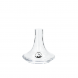 Crystal vase for STEAMULATION PRO X MINI Hookah without ring : Size:T.U, Color:CLEAR