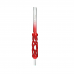 CURLY GLASS Mouthpiece : Size:T.U, Color:RED