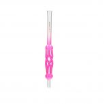 CURLY GLASS Mouthpiece : Size:T.U, Color:PINK