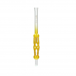 CURLY GLASS Mouthpiece : Size:T.U, Color:YELLOW