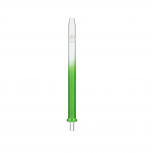 COLOURED GLASS mouthpiece : Size:T.U, Color:GREEN