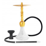 MS BEIRUT shisha pipe : Size:T.U, Color:GOLD