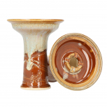 ALPACA LEROOK bowl : Size:T.U, Color:BROWN CAPPO / BROWN