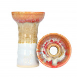 ALPACA SURI bowl : Size:T.U, Color:RED CAPPO / WHITE