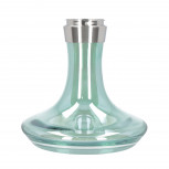 Vase El-badia Z1 : Size:T.U, Color:SILVER / SHINY GREEN
