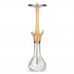 WOOKAH OAK CRYSTAL CLICK shisha pipe : Size:T.U, Color:FLAMES