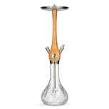 WOOKAH OAK CRYSTAL CLICK shisha pipe : Size:T.U, Color:MILL