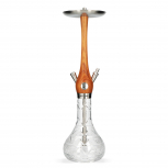 WOOKAH IROKO CRYSTAL CLICK shisha pipe : Size:T.U, Color:TERRA