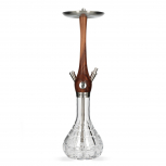 Chicha WOOKAH WALNUT CRYSTAL CLICK : Taille:T.U, Couleur:SQUARES
