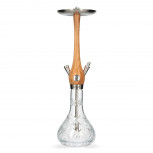 WOOKAH OAK CRYSTAL CLICK shisha pipe : Size:T.U, Color:BLOOM