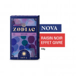 ZODIAC 50g Shisha Flavor : Size:T.U, Color:NOVA - BLACK GRAPE (FRESHNESS EFFECT)
