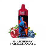 Puff 9000 Randm Tornado 0% Nicotine : Size:T.U, Color:BLUEBERRY POMEGRANAT