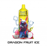 Puff 9000 Randm Tornado 0% Nicotine : Size:T.U, Color:DRAGON FRUIT ICE