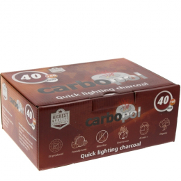 Carbones CARBOPOL 40mm caja de 100