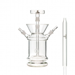 MS SHAKERZ Hookah : Size:T.U, Color:CLEAR