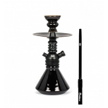 MS TANGO V2 shisha pipe : Size:T.U, Color:BLACK