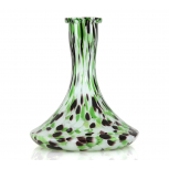 HW Vase : Size:T.U, Color:GREEN WHITE PURPLE