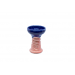 HOOKAH JOHN 80feet ZOMO Edition bowl : Size:T.U, Color:BLUEBERRY ROSE