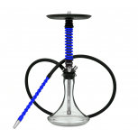 MAMAY CUSTOMS COLLOVER Mini shisha pipe : Size:T.U, Color:BLACK BLUE
