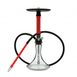 MAMAY CUSTOMS COLLOVER Mini shisha pipe : Size:T.U, Color:BLACK RED