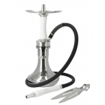 Chicha OCEAN HOOKAH KAIF SMALL : Taille:T.U, Colores:STEEL WHITE CHROME