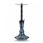 WD P3 MARRAKECH shisha pipe : Size:T.U, Color:DIAMOND BLUE METALIC