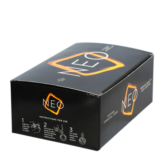 Carvões NEO 72 cubes by Three Kings
