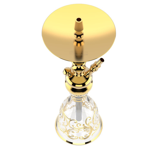 شيشة MIG TRADI M DC CLEAR GOLD