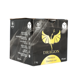 Κάρβουνα DRAGON CUBES 26mm 1Kg