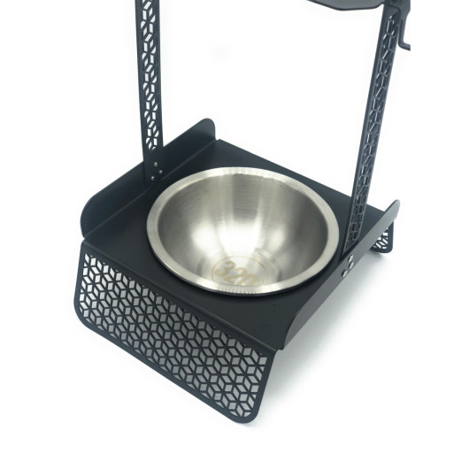 320°-Kohlenhalter Stainless