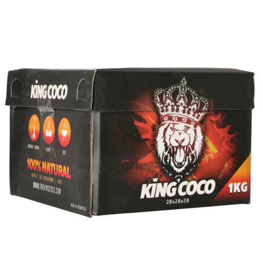 Uhlíky KING COCO C28 1KG