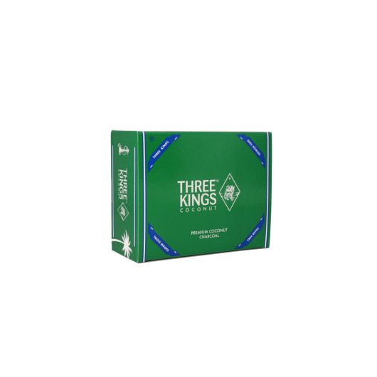 Въглища THREE KINGS Coconut 100 бр.