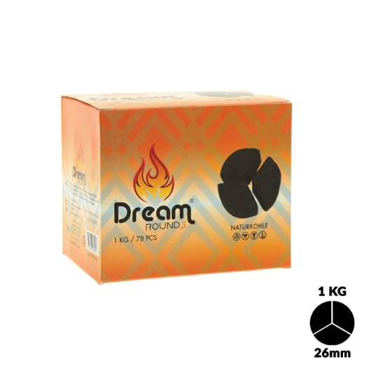 Węgle DREAM ROUND 3 BLOCKS 1kg