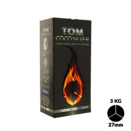 فحم TOM COCOCHA SILVER 3KG...
