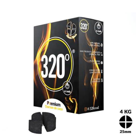 El-Badia 320° DISC coal 4b 4Kg