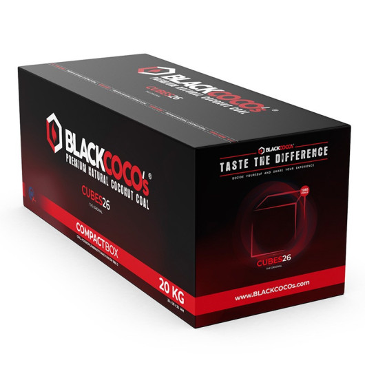 Carboncini BLACKCOCO's 20KG CUBES 26MM