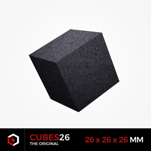 فحم BLACKCOCO's CUBES 26mm 1KG