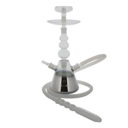 Narghilea CELESTE GLASS SILVER