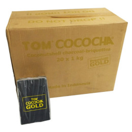 Угли TOM COCOCHA 20 кг GOLD	
