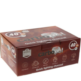 Угли CARBOPOL 40 мм коробка...