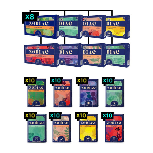 Оферта Zodiac Откритие 8p 8c 8x200gr + 80x50gr