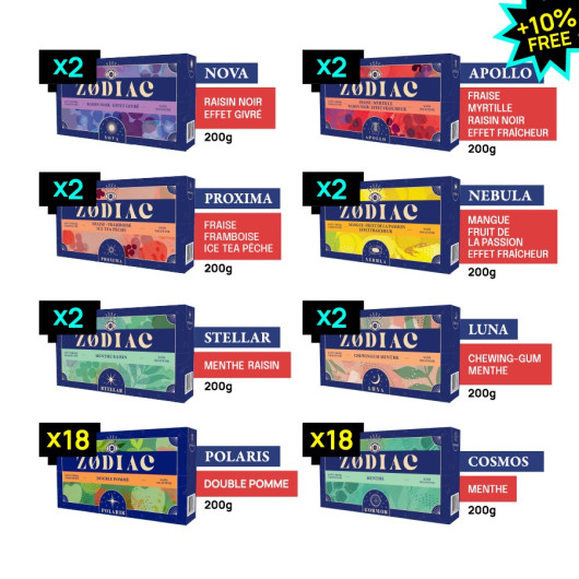 Zodiac: Pack 48 x 200g